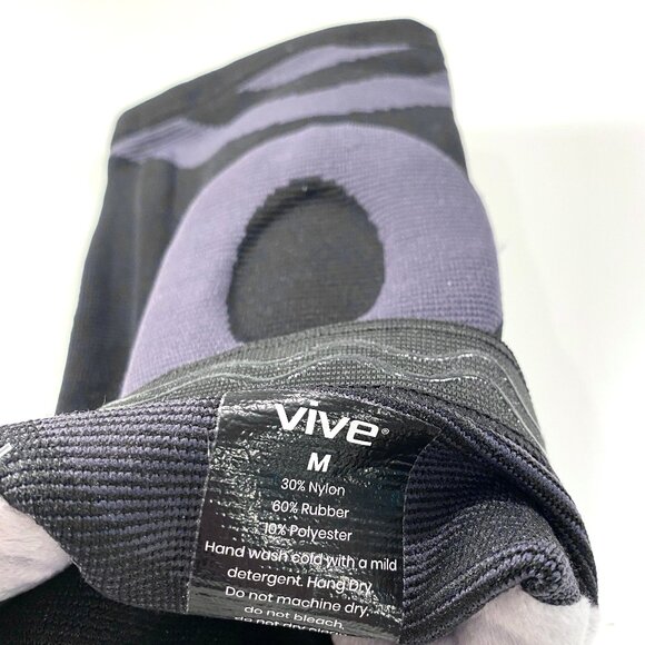 Vive Stabilizing Knee Sleeve, Size Medium in Black and Gray with compression - Picture 7 of 10
